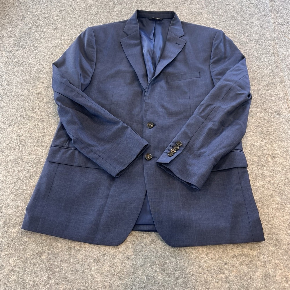 Ralph Lauren Blue Blazer Single Breasted Single Vent Size 43R
